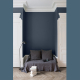 Peinture pour murs Velours de Peinture bleu de chauffe mat 0,5 L LIBERON