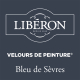 Peinture pour murs Velours de Peinture bleu de Sèvres mat 0,5 L LIBERON