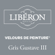 Peinture pour murs Velours de Peinture gris Gustave III mat 2,5 L LIBERON