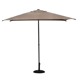 Parasol Soya Taupe 250x250 Inclinable – Ombre & Style | HESPERIDE