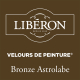 Peinture pour murs Velours de Peinture bronze astrolabe mat 0,5 L LIBERON