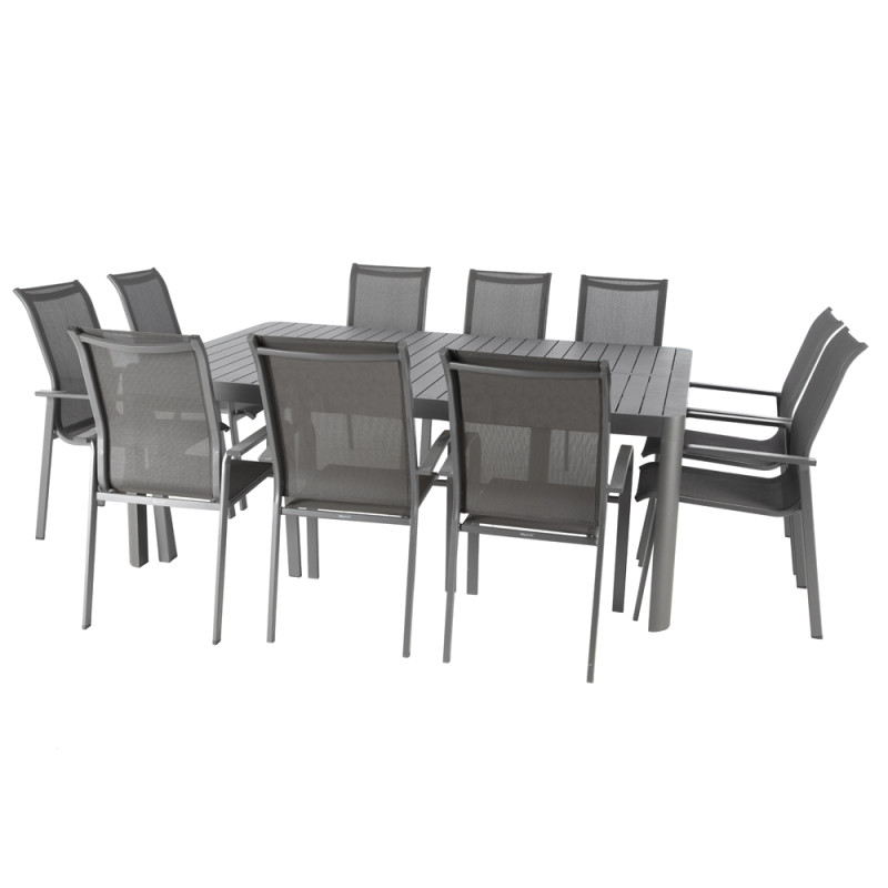 Table de jardin extensible Paradize 142-202cm | HESPERIDE Table de jardin extensible Paradize 142-202cm | HESPERIDE