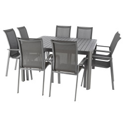 Table de jardin extensible Paradize 142-202cm | HESPERIDE Table de jardin extensible Paradize 142-202cm | HESPERIDE