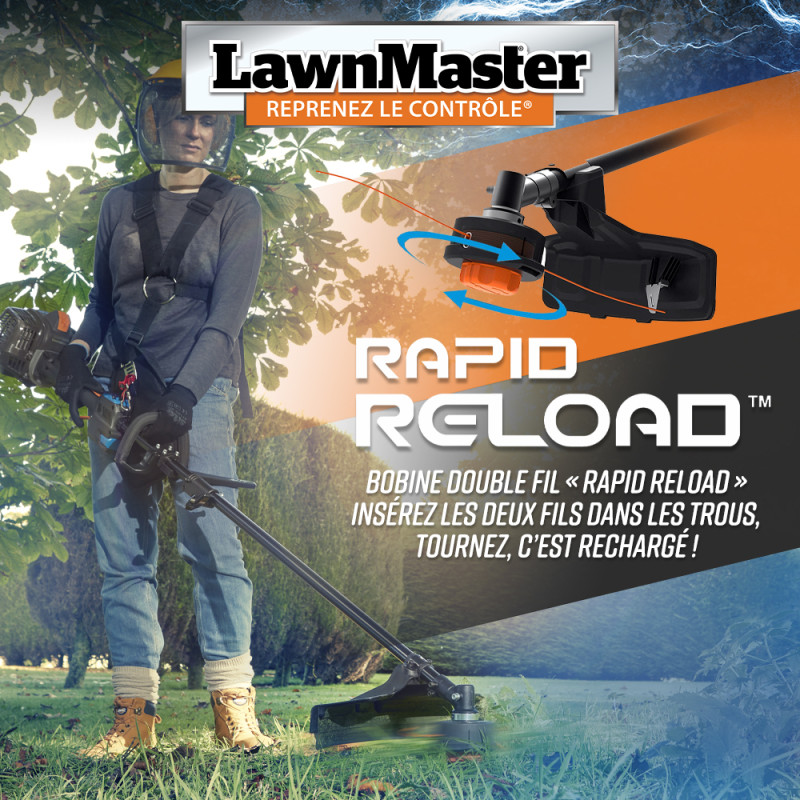 Bobine de rechange pour débroussailleuse LAWNMASTER Bobine de rechange pour débroussailleuse LAWNMASTER