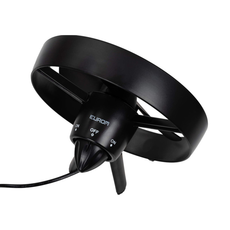 Ventilateur de table Safe Blade noir Ø 20 cm 18 W EUROM Ventilateur de table Safe Blade noir Ø 20 cm 18 W EUROM