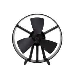 Ventilateur de table Safe Blade noir Ø 20 cm 18 W EUROM