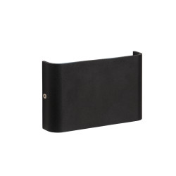 Applique LED Nimo Noire Extérieure – Éclairage Design | LUCIDE


