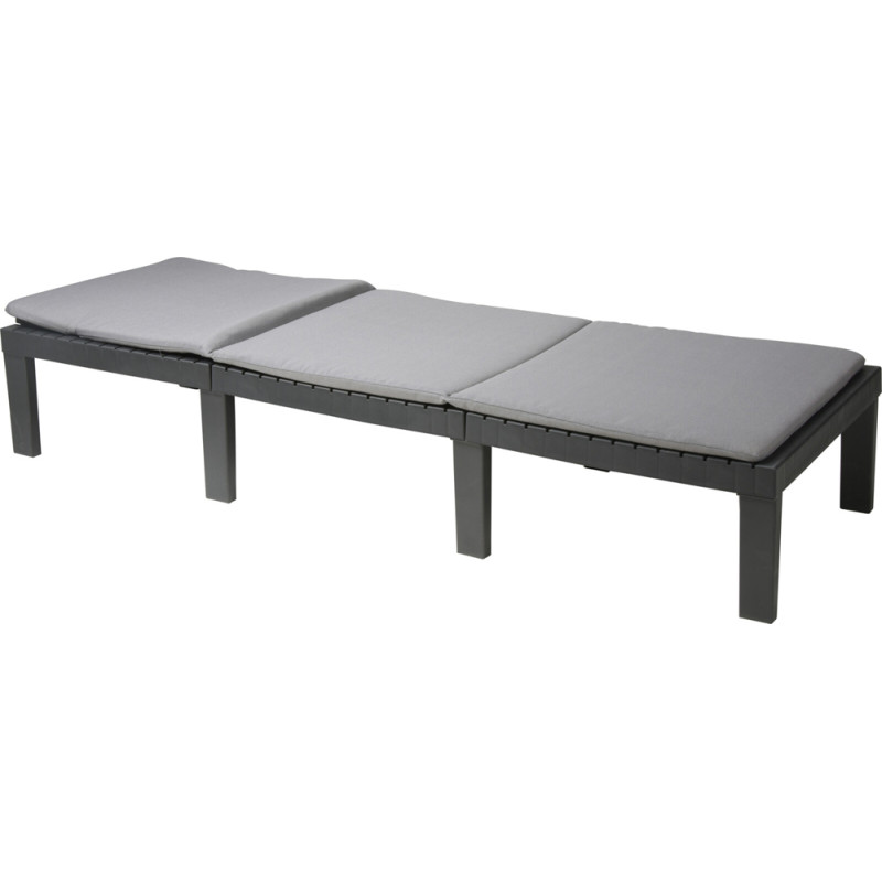 Lit de soleil Haïti anthracite – Détente assurée
 Lit de soleil Haïti anthracite – Détente assurée