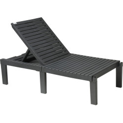 Lit de soleil Haïti anthracite – Détente assurée
 Lit de soleil Haïti anthracite – Détente assurée