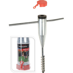 Pied de parasol métal Ø 6,5 x 56 cm – Stabilité Assurée