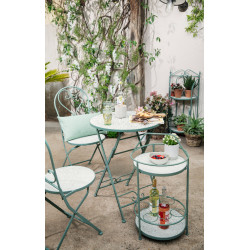 Chaise bistro Eze en fer pliante