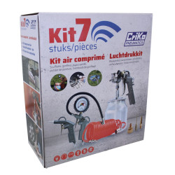 Set d'accessoires pour compresseur 7 pièces CRIKO Set d'accessoires pour compresseur 7 pièces CRIKO