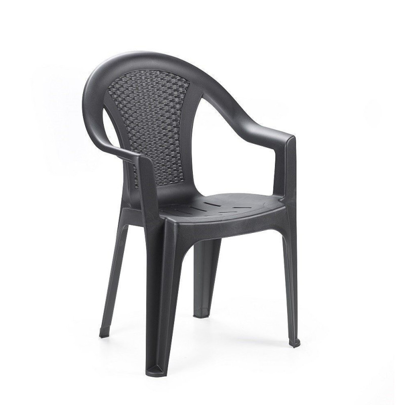 Fauteuil de jardin Ischia anthracite