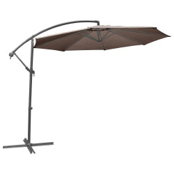 Parasol déporté Alto III taupe Ø 300 cm – Ombre & Style
 Parasol déporté Alto III taupe Ø 300 cm – Ombre & Style
