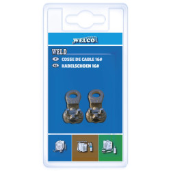 Cosse pour câble Ø 16 mm 2 pièces