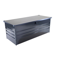 Coffre de rangement acier anthracite – Stockage durable

