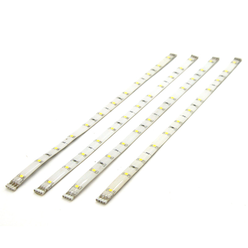 Ruban LED blanc chaud IP44 30 cm 4,2 W 4 pièces PROLIGHT