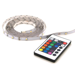 Ruban LED RGB 2 m 9,6 W PROLIGHT