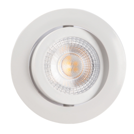 Spot encastrable LED blanc dimmable Ø 8,2 cm 5 W 3 pièces PROLIGHT