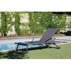 Lit de soleil Florence graphite et gris – Détente assurée
 Lit de soleil Florence graphite et gris – Détente assurée