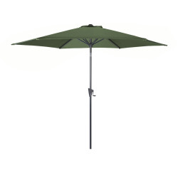 Parasol droit kaki inclinable 300cm – Ombre et confort