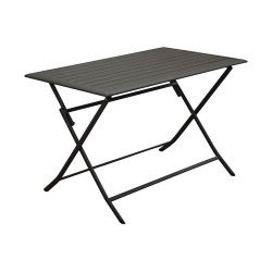 Table de jardin pliante Lorita 110x70cm