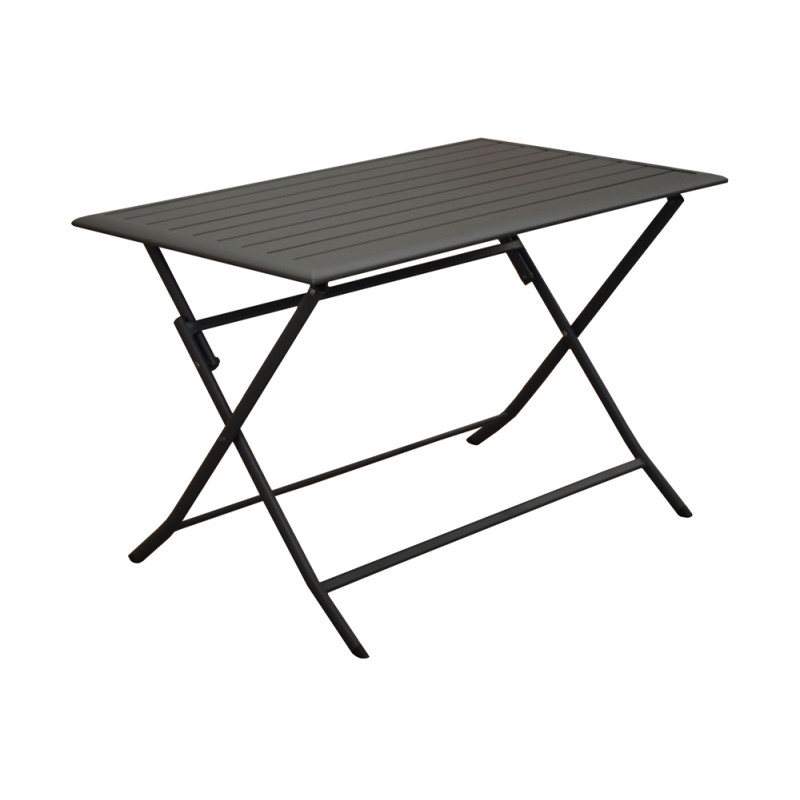 Table de jardin pliante Lorita 110 x 70 x 71 cm