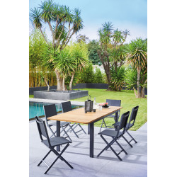 Table de jardin extensible Balito – Modulable et Design
 Table de jardin extensible Balito – Modulable et Design