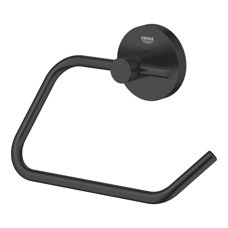 Porte-rouleau papier toilette Start noir mat GROHE Porte-rouleau papier toilette Start noir mat GROHE
