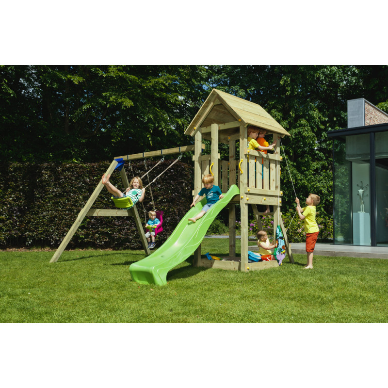 Portique en bois Blue Rabbit Kiosk - Tour de jeux | BNB WOOD