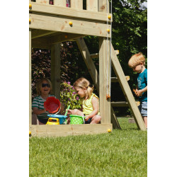 Portique en bois Blue Rabbit Kiosk - Tour de jeux | BNB WOOD