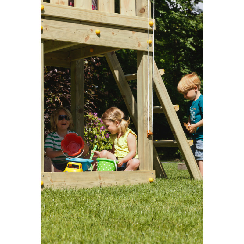 Portique en bois Blue Rabbit Kiosk - Tour de jeux | BNB WOOD