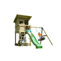 Portique en bois Blue Rabbit Beach Hut - Tour de jeux | BNB WOOD