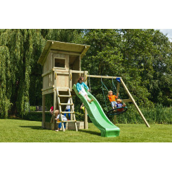 Portique en bois Blue Rabbit Beach Hut - Tour de jeux | BNB WOOD