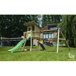 Portique en bois Blue Rabbit Beach Hut - Tour de jeux | BNB WOOD