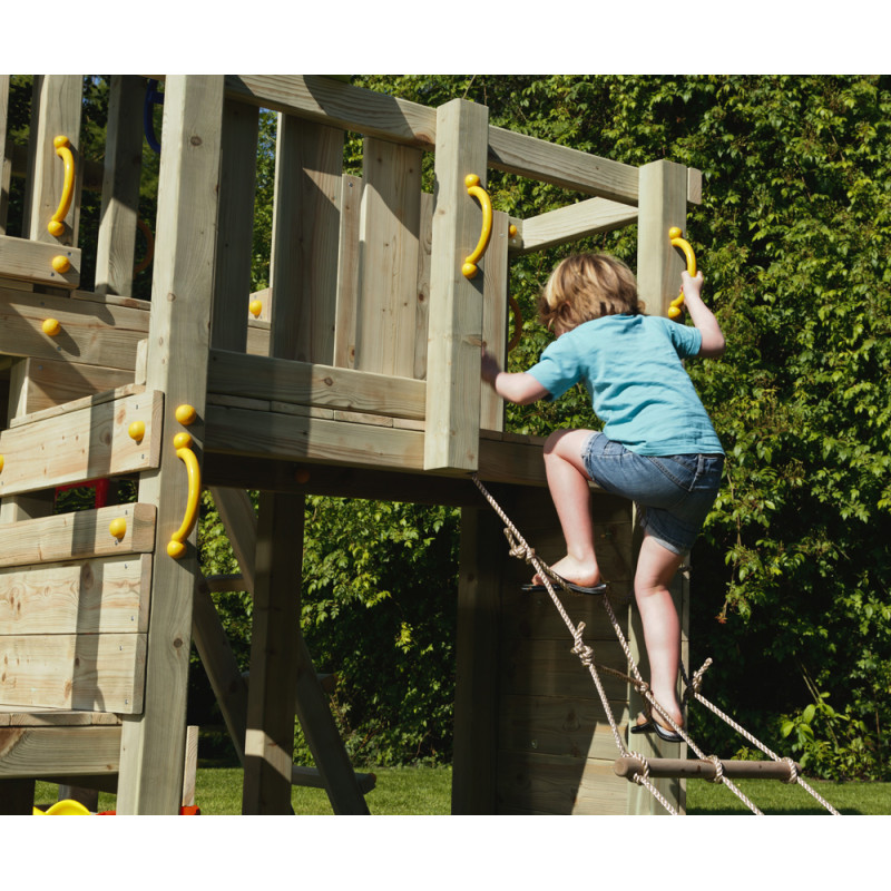 Portique en bois Blue Rabbit Penthouse - Tour de jeux | BNB WOOD