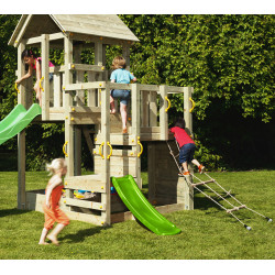 Portique en bois Blue Rabbit Penthouse - Tour de jeux | BNB WOOD