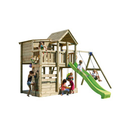 Portique en bois Blue Rabbit Palazzo - Tour de jeux | BNB WOOD