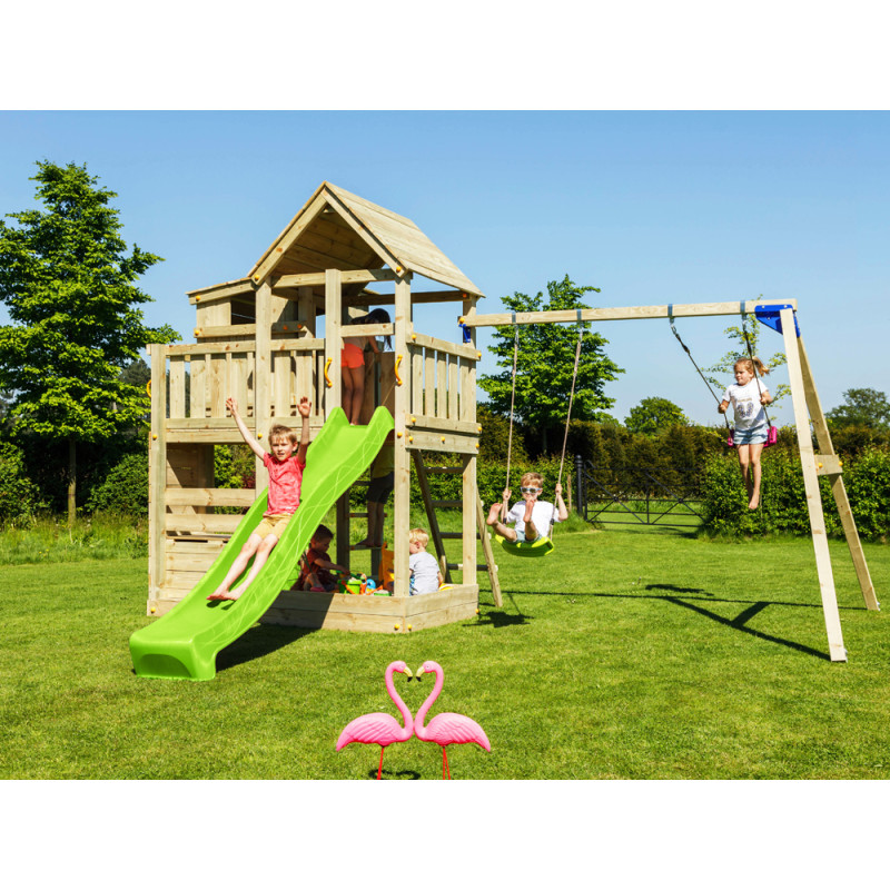 Portique en bois Blue Rabbit Palazzo - Tour de jeux | BNB WOOD