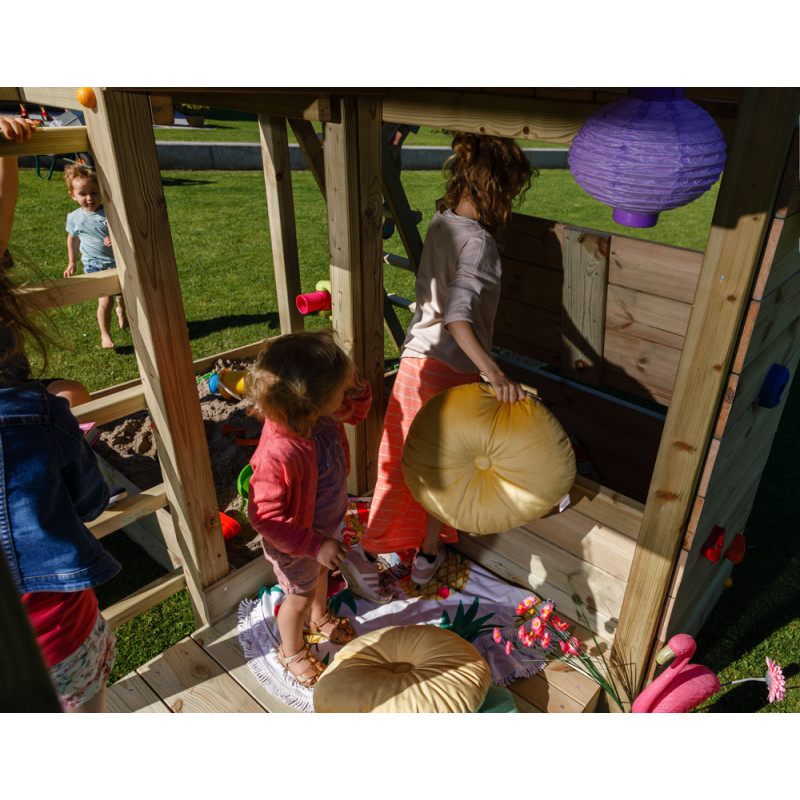 Portique en bois Blue Rabbit Palazzo - Tour de jeux | BNB WOOD