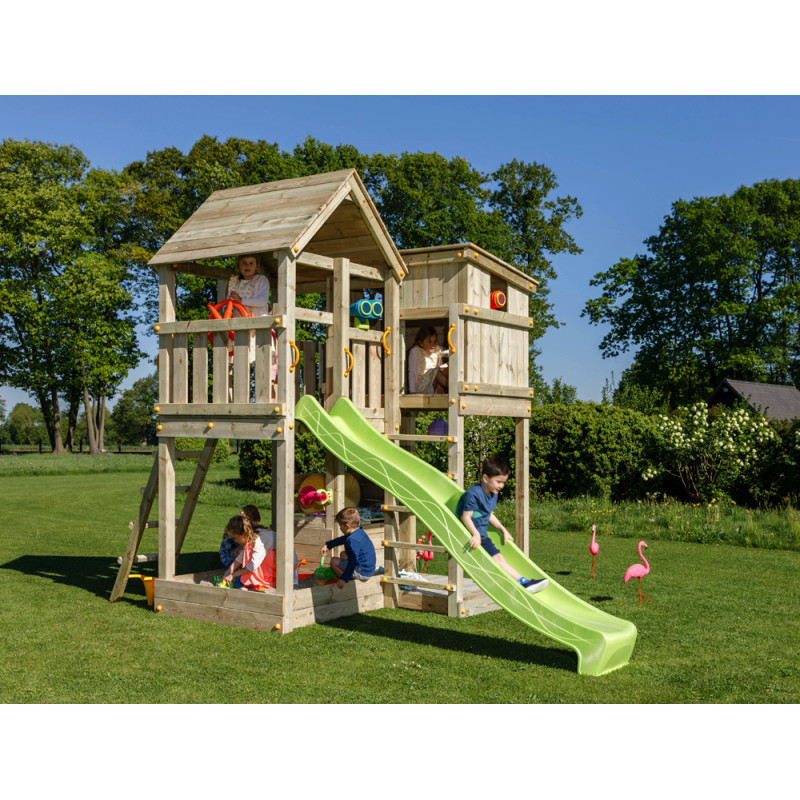 Portique en bois Blue Rabbit Palazzo - Tour de jeux | BNB WOOD