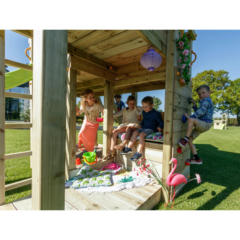 Portique en bois Blue Rabbit Palazzo - Tour de jeux | BNB WOOD