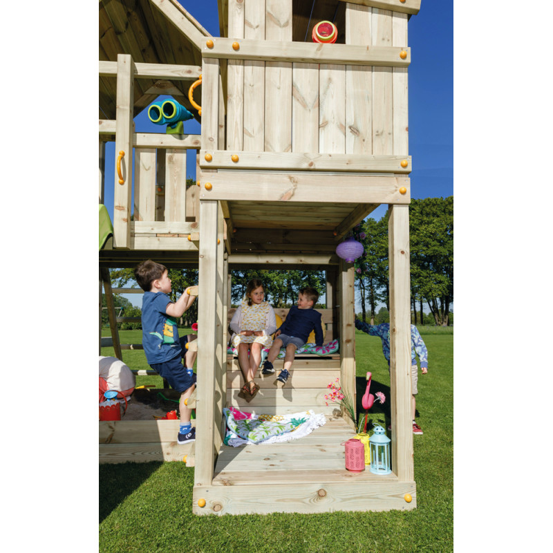 Portique en bois Blue Rabbit Palazzo - Tour de jeux | BNB WOOD