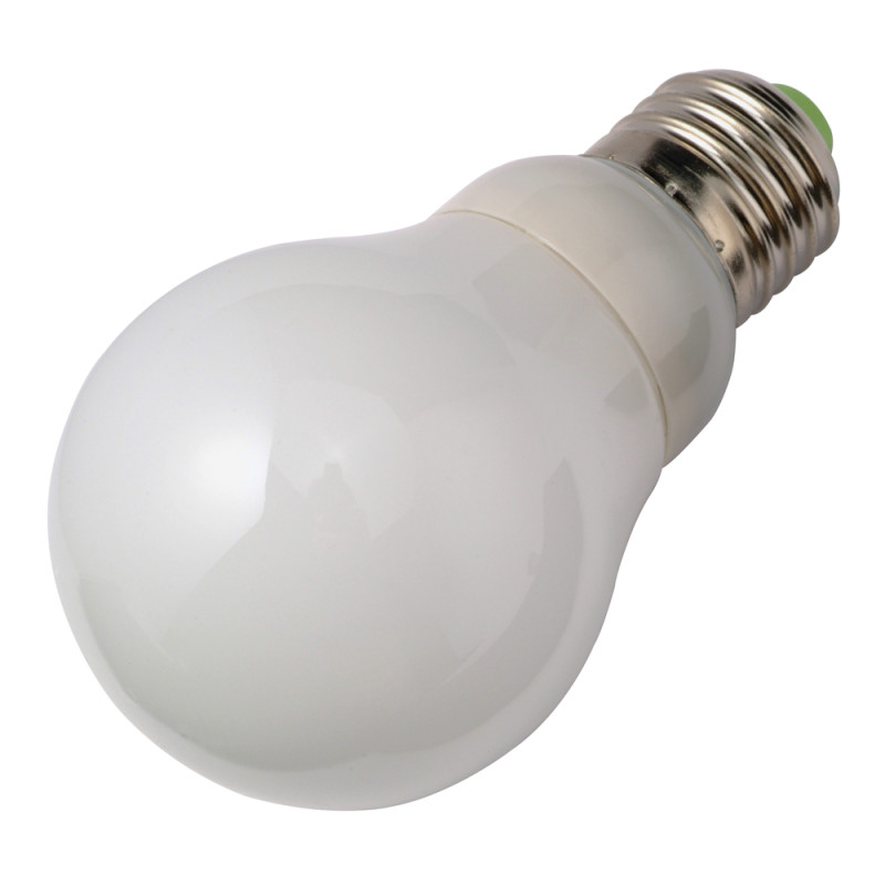 Ampoule Eco boule E27 blanc chaud 7 W PROLIGHT