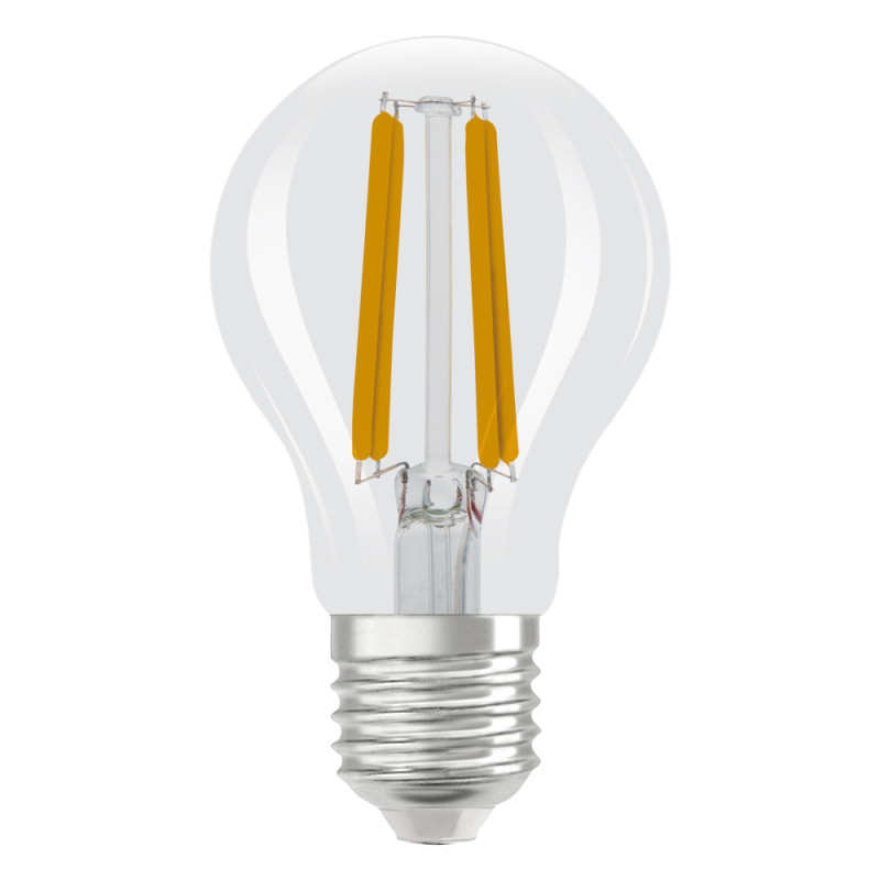 Ampoule LED à filament Ø 6 cm E27 blanc chaud 5 W OSRAM