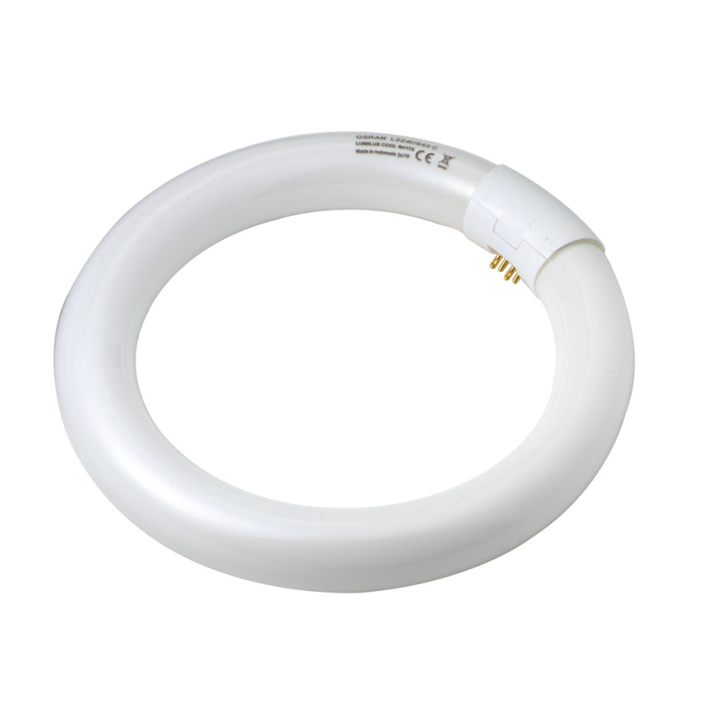 Tube fluorescent Circline T8 blanc neutre 22 W OSRAM