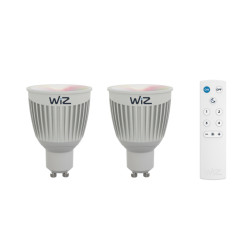 Ampoule LED GU10 RGB 6,5W Connectée – Couleurs & Contrôle | WIZ