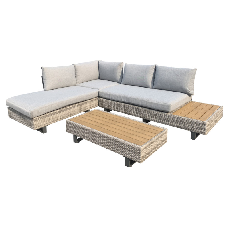 Salon d'angle de jardin Sofa