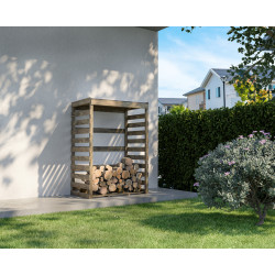 Abri à bûches Colombus en bois – Rangement et protection | FOREST STYLE Abri à bûches Colombus en bois – Rangement et protection | FOREST STYLE