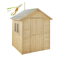 Cabane enfant Garance SOULET - Maisonnette bois 1.14m | SOULET